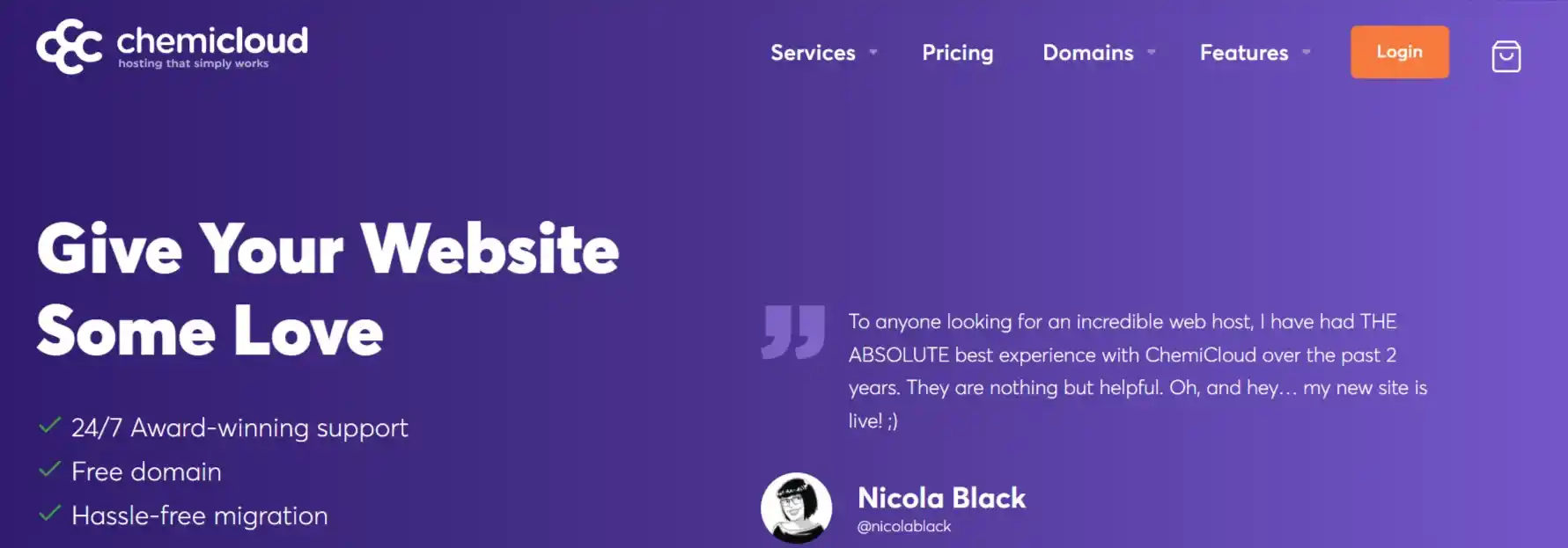 Chemicloud web hosting  Chemicloud