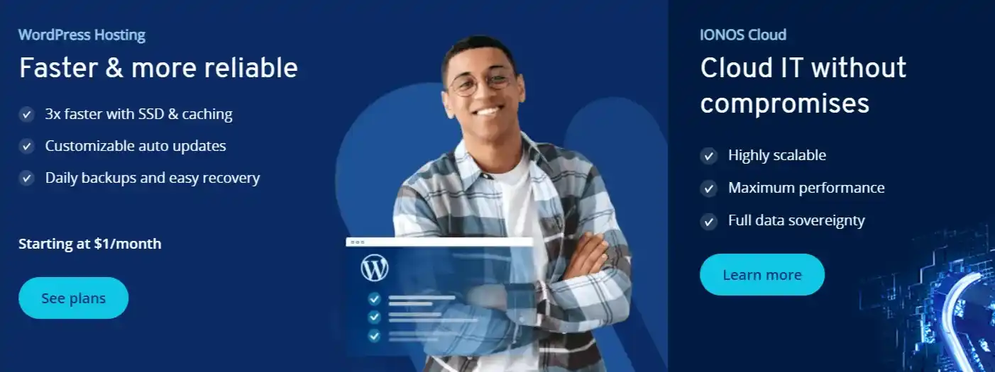 web hosting provider  IONOS