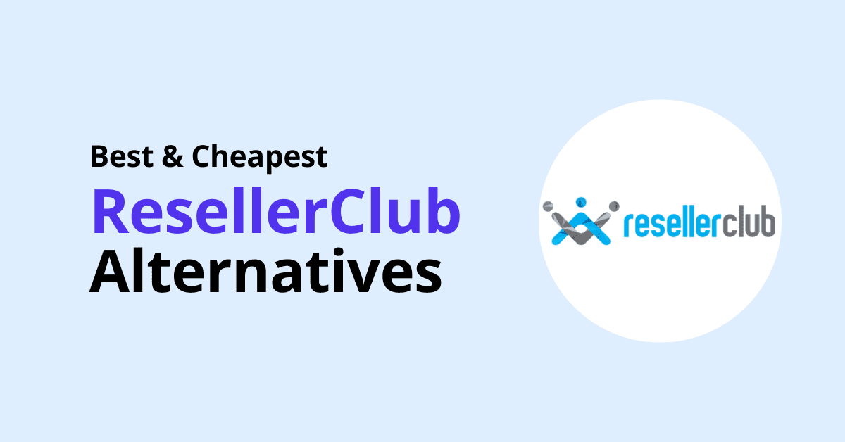 resellerclub alternatives