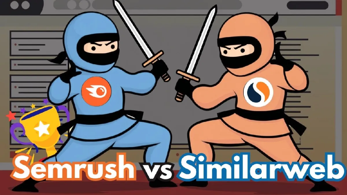 similarweb vs semrush thumbnail